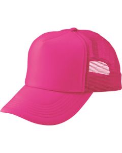 หมวกแก๊ป American ตาข่าย F สีชมพู