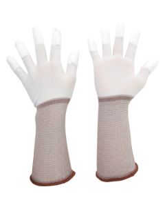 Low Dust Generation Gloves (finger coating type/including 10 pairs)