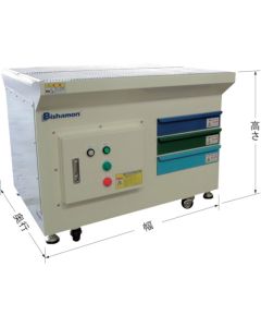 Dust Collector Worktable type for Spark Dust, Magnet Clean Table