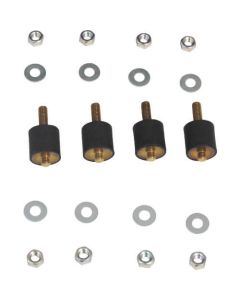 Vibration isolation rubber ME-15(M5)Screw part one side cut 4pieces 1ชุด