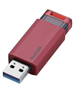 เข้ากันได้กับ USB 3.1 (Gen1) หน่วยความจำ USB ชนิดเคาะ 64GB สีแดง