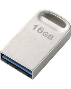 รองรับ USB 3.0 หน่วยความจำ USB ขนาดกะทัดรัดพิเศษ 16GB สีเงิน