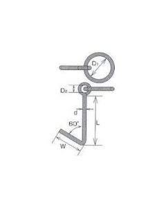 Stainless Steel Mooring MG type 1อัน