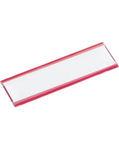 แผ่นดัชนีแม่เหล็ก 25x80 สีแดง 10 ชิ้น
