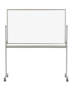 Mobile Porcelain Enamel Magnetic White board(Double-sided)  อันละ 1 อัน