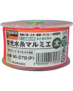Fluorescent String for Marking Leveling Lines Marumie