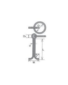 Stainless Steel Mooring MIS type 1อัน