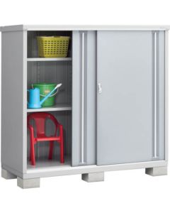 จัดเก็บอย่างเรียบง่าย MJX-177D FS 1740 x 755 x 1603 สีเงินละเอียด