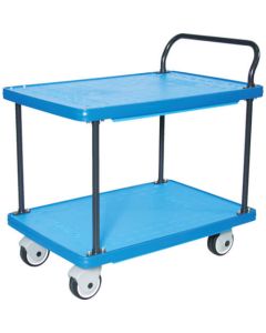 MKP รถเข็นเรซิ่น สองตอน 906x616 สีน้ำเงิน