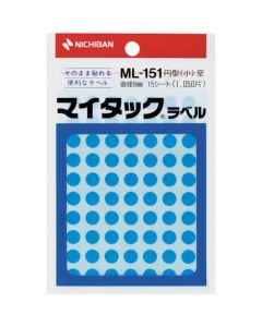 Mitac Coler Label Liget Blue 10อัน