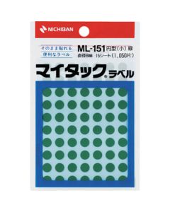 MY TACK Dot Label สีเขียว