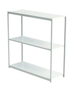 แร็คน้ำหนักเบาและขนาดกลาง 150 ชุด W900*D450*H1200 พื้นฐาน 3 ขั้นตอน