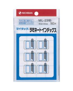 กรอบลามิเนตเคลือบอินเด็กซ์สีน้ำเงิน เล็ก ML-231B