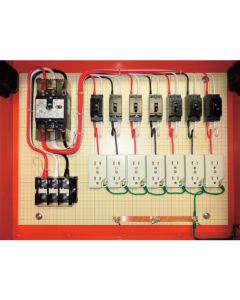 Temporary Electric Light Distribution Panel