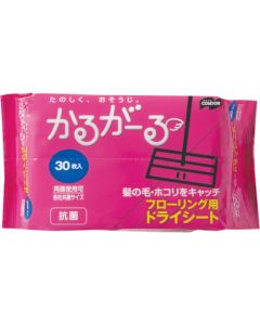 แผ่นปัดน้ำฝนปูพื้นแบบแห้ง 30P (30 แผ่น)