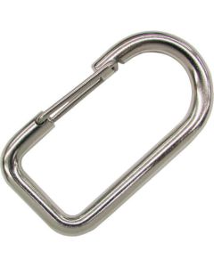 Stainless Steel Oval Hook for belt 1อัน