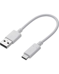 สาย USB (ผลิตภัณฑ์ที่ผ่านการรับรอง/AC) สีขาว 0.15 ม