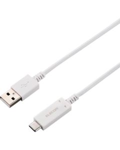 Smartphone cable/USB2.0/(C-A)/Certified/Temperature sensor/0.7m/White 1อัน
