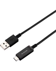 Smartphone cable/USB2.0/(C-A)/Certified/Temperature sensor/1.2m/Black 1อัน