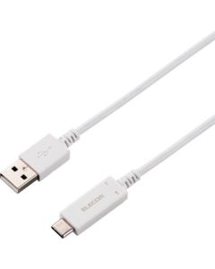 Smartphone cable/USB2.0/(C-A)/Certified/Temperature sensor/1.2m/White 1อัน