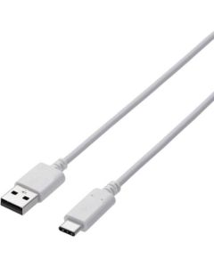 สาย USB (ผลิตภัณฑ์ที่ผ่านการรับรอง/AC) สีขาว 1.5 ม