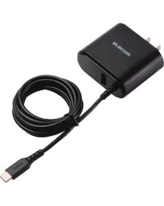 เครื่องชาร์จ AC (สาย Type-C + พอร์ต USB/2.4A) 1.5 ม. สีดำ