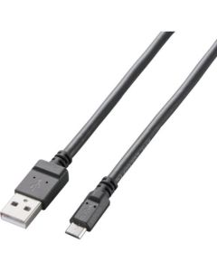 microUSB Cable/2A output/Charging+Sync/1.2m/Black 1เส้น