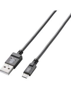 microUSB Cable/2A output/Charging+Sync/1.2m/Black 1เส้น
