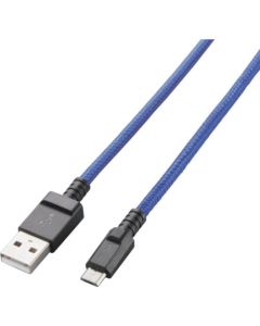 microUSB Cable/2A output/Durable and Sturdy type/0.8m/Blue 1เส้น