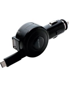 3A Reel DC Charger Type-C&USB 1อัน
