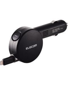 เครื่องชาร์จ DC แบบคดเคี้ยว 2.4A Lightning