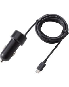In-car/Car charger/Micro B type/1.5m/2.4A/Black 1อัน