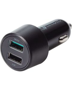 ที่ชาร์จในรถยนต์ (Quick Charge 3.0/30W/2 พอร์ต)