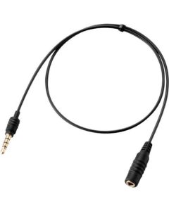 Headphone Extension Cable/0.5m/Black 1อัน