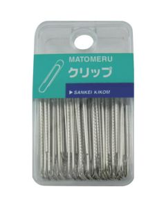 Silver Paper Clips 10กล่องกล่องละ 25เส้น