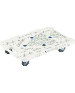 Concatenated Type Resin Platform Dolly Route Van (mesh type)  Caster type with all flexible stopper