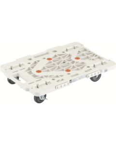 Concatenated Type Resin Platform Dolly Route Van (mesh type)  With Stopper Caster Type