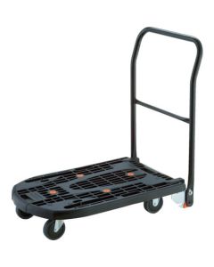 KARTIO FLAT รถเข็นพื้นพลาสติกพับได้ 810 x 520 Black