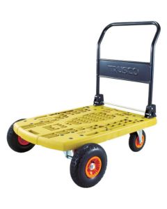 KARTIO BIG OFF-ROAD รถเข็นพื้นพลาสติกพับได้ 900 x 778 Yellow