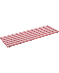 กระดานระบายน้ำกันลื่น Antibacterial (ลูกค้าประกอบ) 600 x 1800 mm. สีชมพู