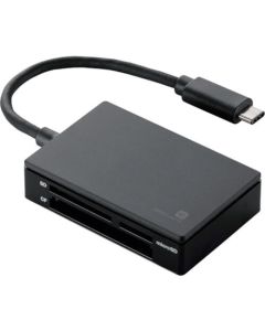 Memory R/W (SD+microSD+CF+XD) with USB Type-C connector/USB 3.1/Black 1อัน