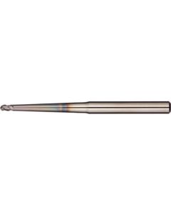 MUGEN-COATING PREMIUM 3-Flute Long Taper Neck Ball End Mill