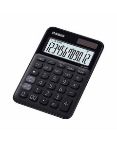 เครื่องคิดเลข 12 หลัก ขนาดเล็ก MS-20UC Black