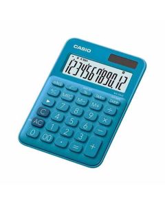 เครื่องคิดเลข 12 หลัก ขนาดเล็ก MS-20UC Blue