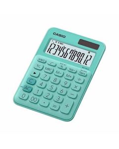 เครื่องคิดเลข 12 หลัก ขนาดเล็ก MS-20UC Green