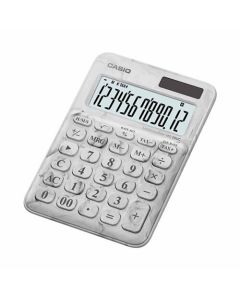 เครื่องคิดเลข 12 หลัก ขนาดเล็ก MS-20UC-L White
