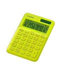เครื่องคิดเลข 12 หลัก ขนาดเล็ก MS-20UC-L Yellow Green