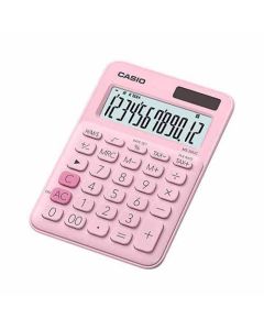 เครื่องคิดเลข 12 หลัก ขนาดเล็ก MS-20UC Pink