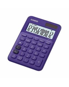 เครื่องคิดเลข 12 หลัก ขนาดเล็ก MS-20UC Purple