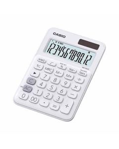 เครื่องคิดเลข 12 หลัก ขนาดเล็ก MS-20UC White